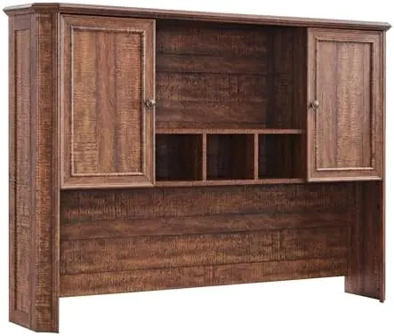 Farmhouse Desk Hutch, 59" (Hutch Only) in Reclaimed Barnwood