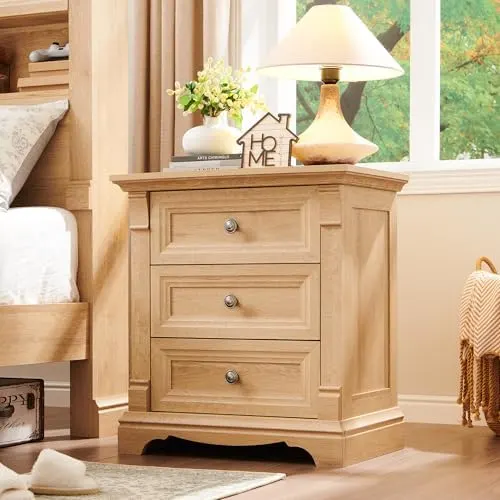 Farmhouse 6-Drawer Wide Dresser, 54" in Oak
