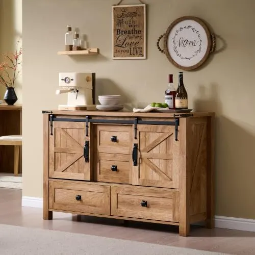 Farmhouse Sideboard, 48" in Light Tree Knot